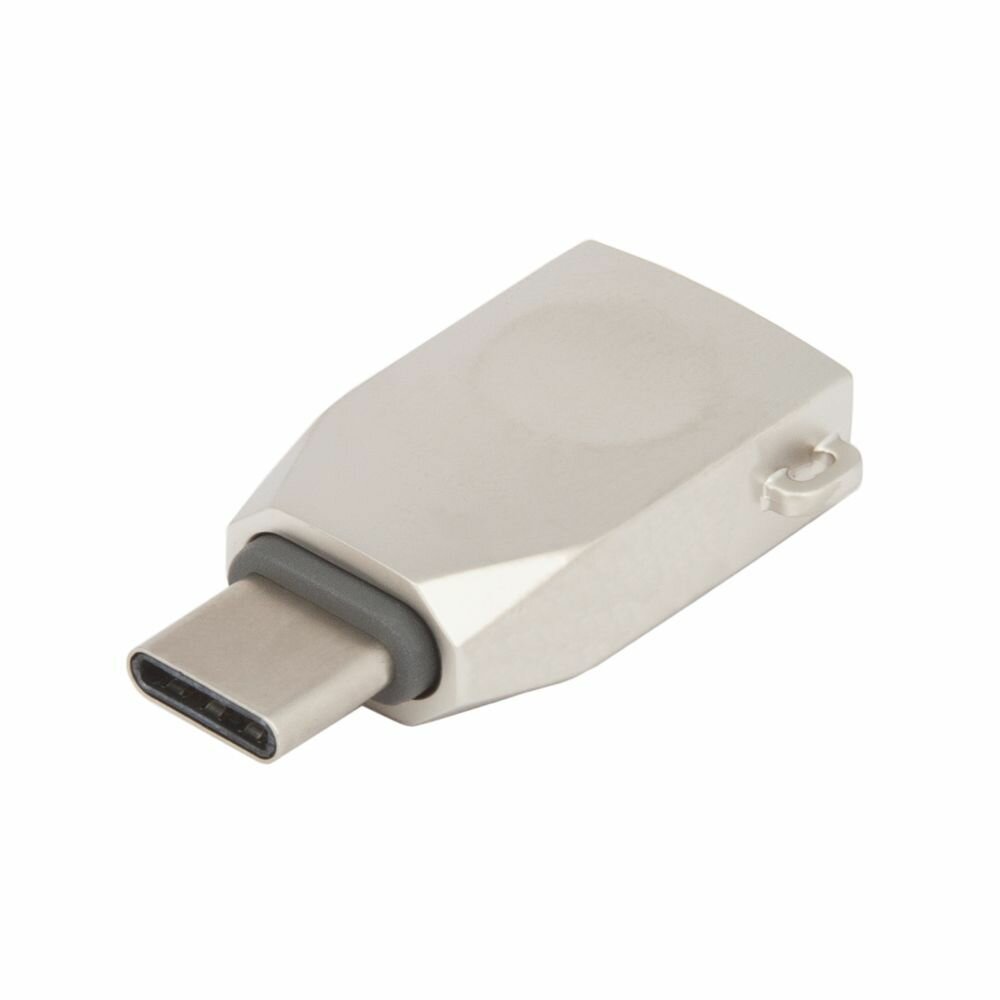 Переходник Hoco UA9, USB 3.0 - USB Type-C, для подключенния различных устройств, серый