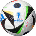 Мяч футбольный ADIDAS EURO 24 Fussballliebe PRO IQ3682, размер 5, FIFA Quality Pro - изображение