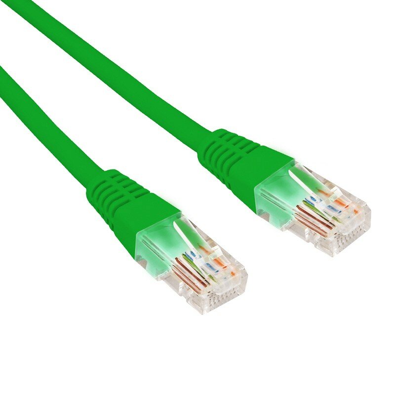 Патч-корд U/UTP CAT 6 RJ45-RJ45 26AWG LSZH зеленый 03м REXANT цена за 1 шт