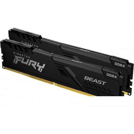 Оперативная память Kingston FURY Beast 2x8GB DDR4 PC4-25600 KF432C16BBK2/16