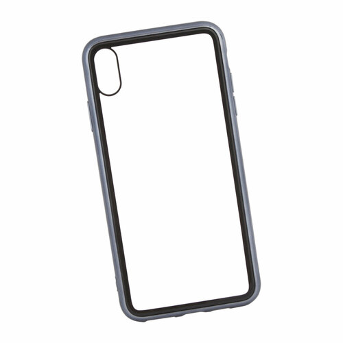 Чехол для смартфона Apple iPhone XS Max Remax Shield Series Case прозрачное стеко с рамкой, черный силиконовый чехол hoco pure series case для apple iphone 14 pro max черный