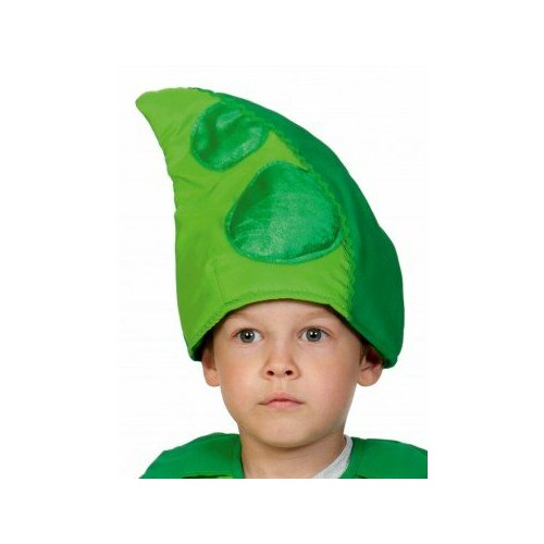 шапка арбузик детская 53 55 см Головной убор КАРНАВАЛОФФ, размер 53-55, зеленый