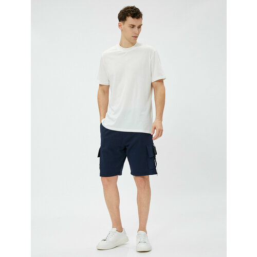 фото Шорты koton, размер 44, синий