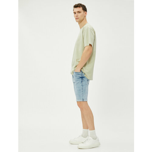 фото Шорты koton, размер 44/46, синий