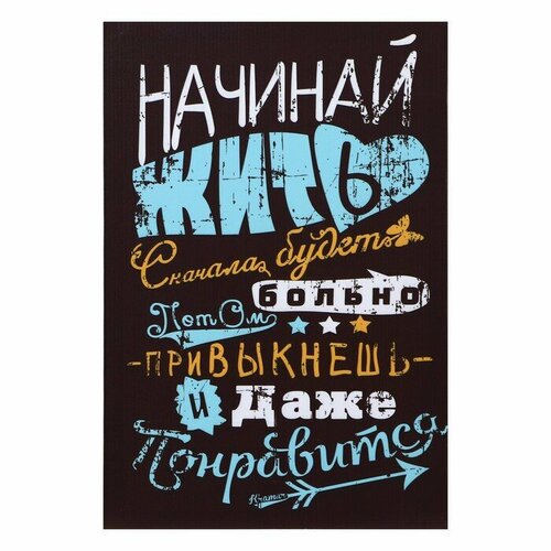 MARU Картина Начинай жить 3550 см 853₽