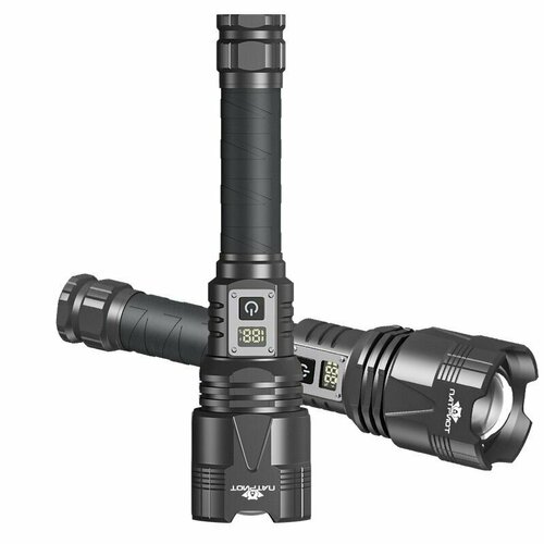 фото Фонарь ручной (1l, 2*26650, zoom) патриот pt-flr34