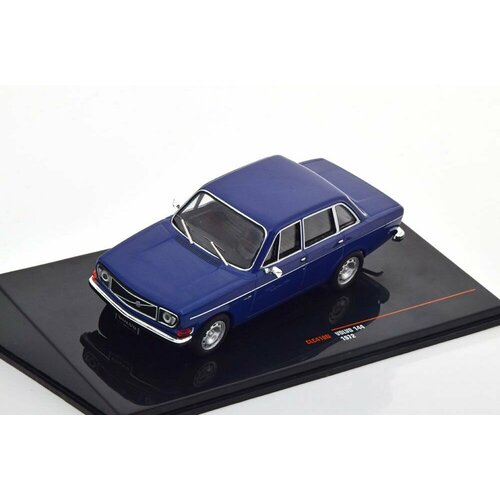 VOLVO 144 1972 Dark Blue, масштабная модель автомобиля коллекционная