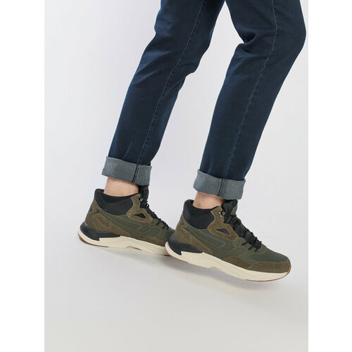 фото Ботинки baden, размер 42, зеленый