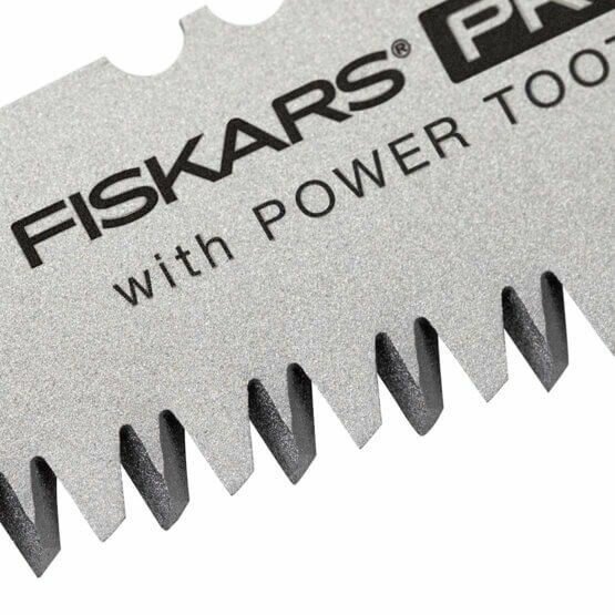 Пила зубчатая "Fiskars" с ножнами PowerTooth 8 зубьев на дюйм 1062935 - фотография № 5