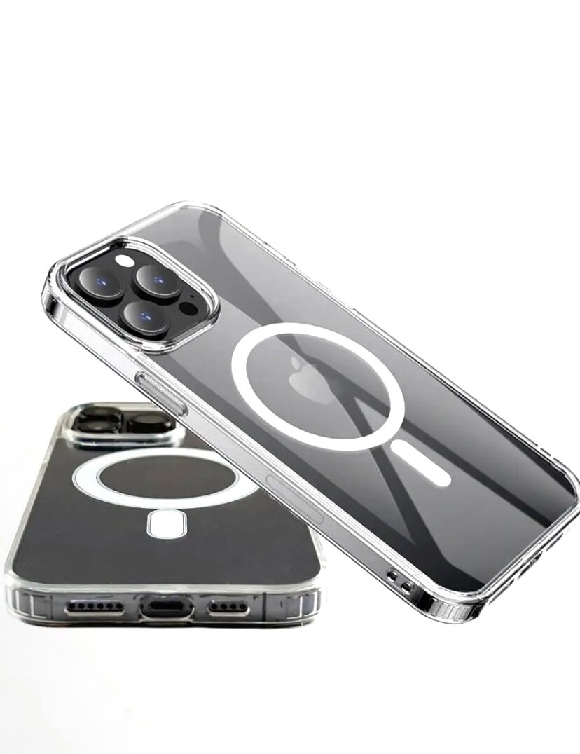 Чехол прозрачный MagSafe для Apple IPhone 15 Plus