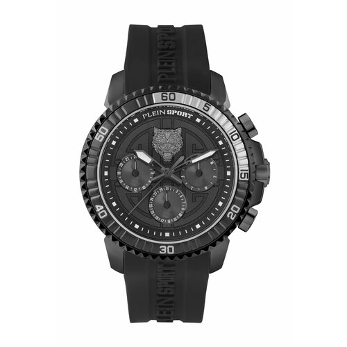 фото Наручные часы plein sport часы наручные мужские plein sport pspba1223, кварцевые, 45 мм, черный