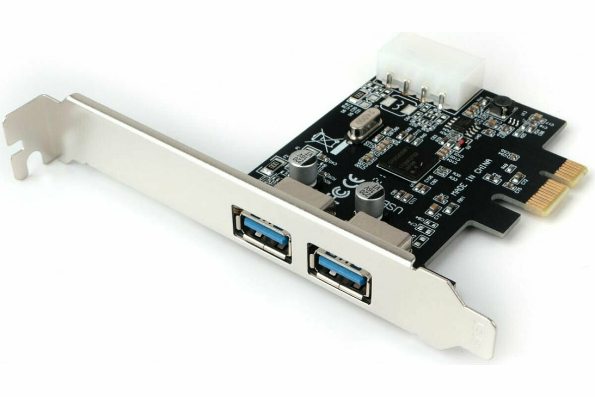 Контроллер USB SPCR-01, в PCI, порты: 2 внешних USB 3.0