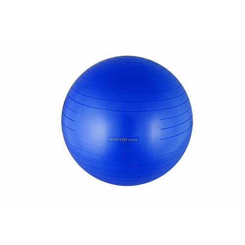 фото Мяч гимнастический body form bf-gb01ab (34") 85 см. "антивзрыв" (синий)