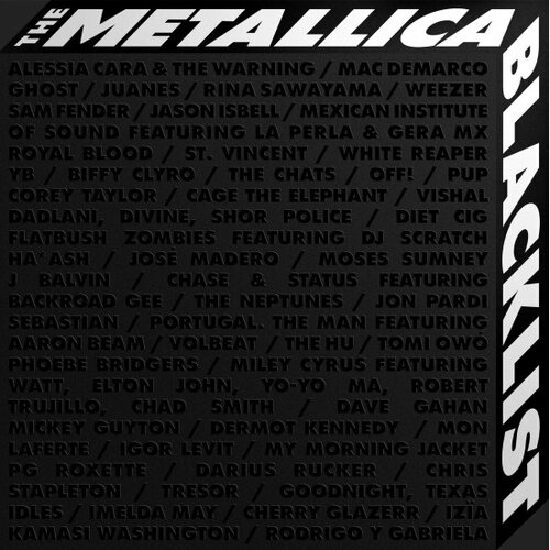 Виниловая пластинка UNIVERSAL MUSIC VARIOUS ARTISTS - The Metallica Blacklist (7LP) various artists metallica the metallica blacklist