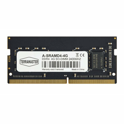 Модуль памяти TERRAMASTER DDR4 SO-DIMM 4GB A-SRAMD4-4G 471900₽
