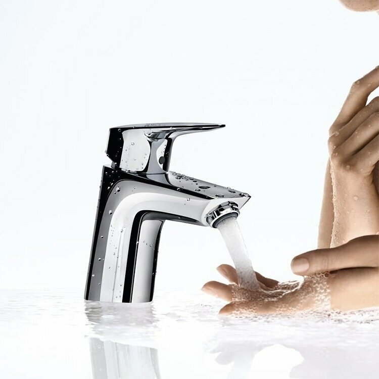 Смеситель для раковины Hansgrohe - фото №3