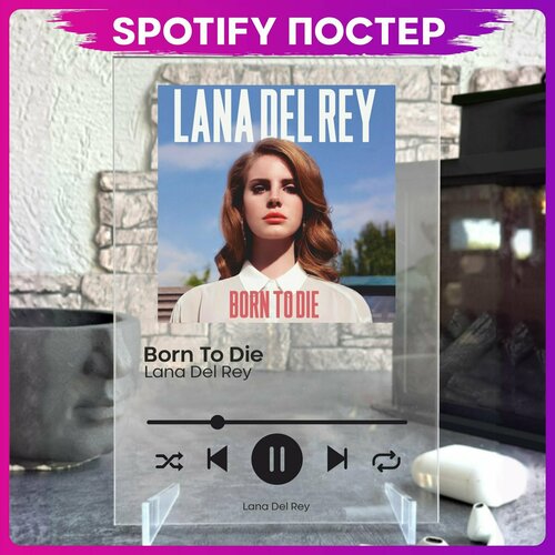 Spotify poster Лана Дель Рей трек пластинка