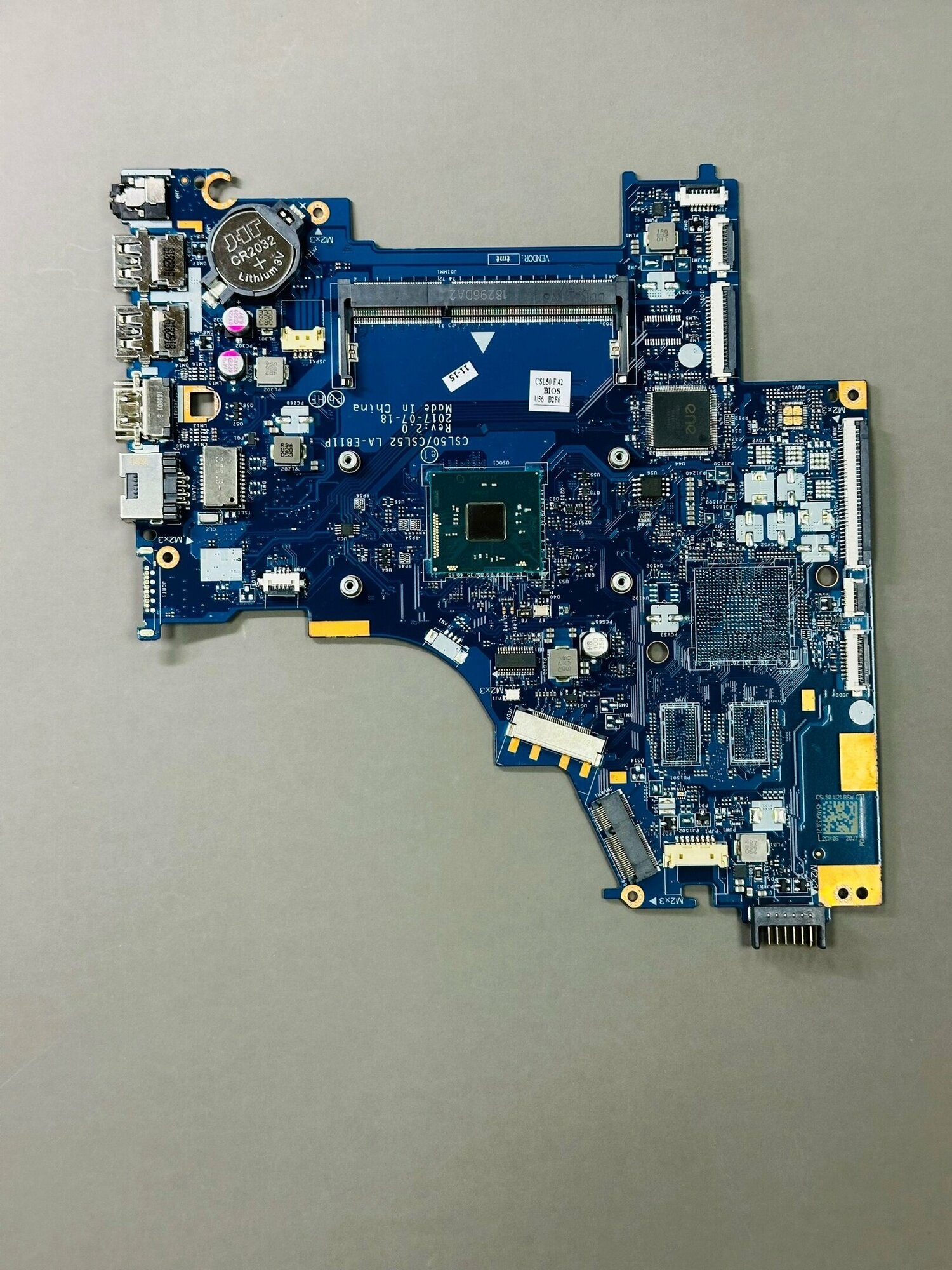 Материнская плата для ноутбука HP PAVILION 15-BS 15Q-BU ASSY MB UMA PentN3710 WIN HP (928637-001)(457234)(637)