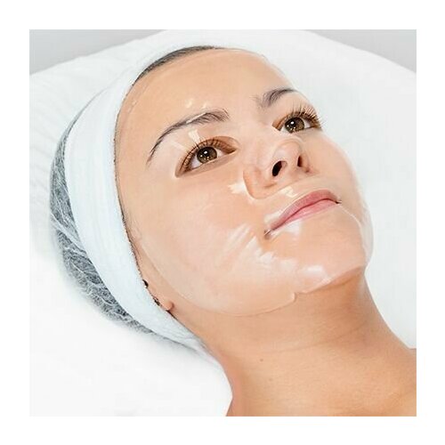 Гидрогелевая маска для сухой кожи лица Hyaluron Crystal Collagen Mask 1шт