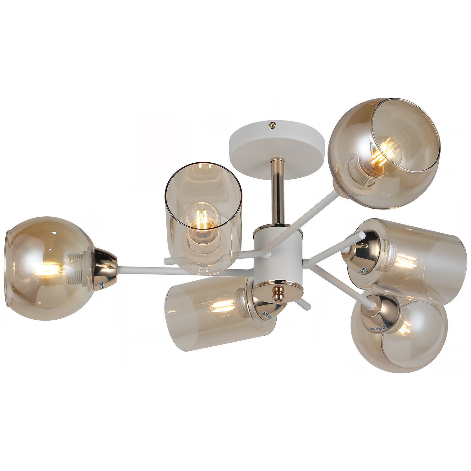 Люстра потолочная ILLUMICO IL8243-6COU-79 WH GD