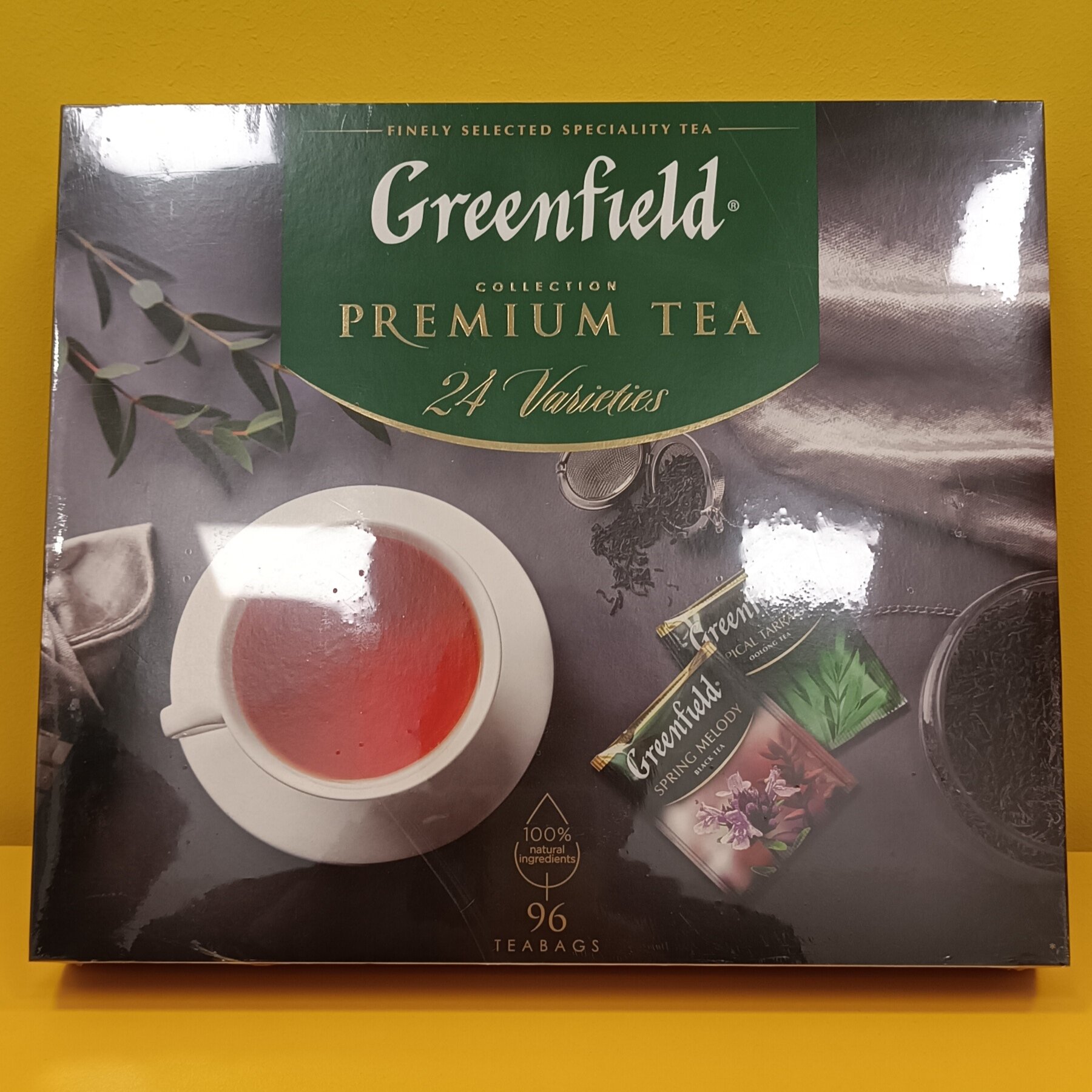 Набор чая Greenfield коллекция великолепного чая 24 вида в пакетиках, 167,2 г - фото №15