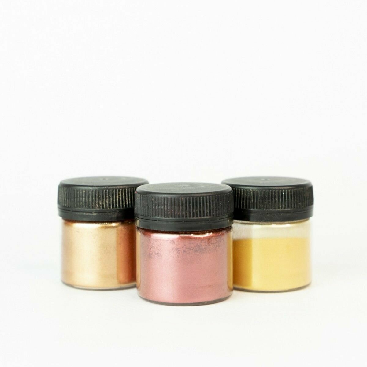 Набор перламутров "Золото, Бронза, Красный", для рисования картин из эпоксидной смолы и декора