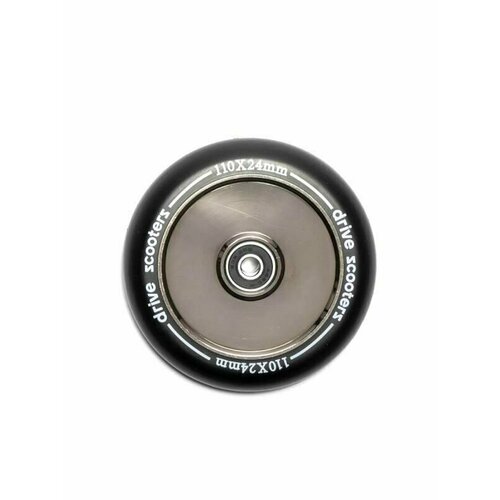 drive scooters хомут drive scooters scs black Колесо Drive Scooters Soul 110mm black/black chrome