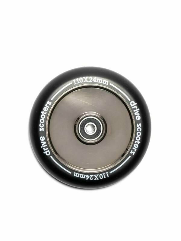 Колесо Drive Scooters Soul 110mm black/black chrome