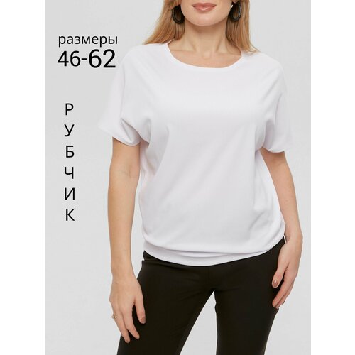 фото Футболка текстиль хаус, размер 50, белый