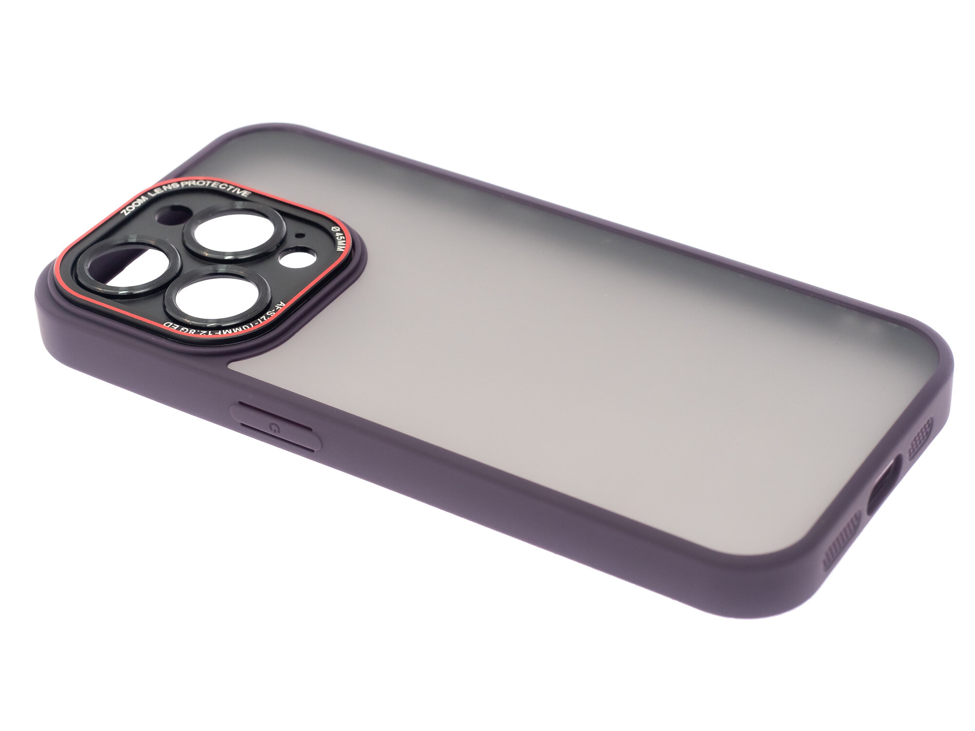 Чехол-накладка для iPhone 15 Pro VEGLAS Crystal Shield фиолетовый — фото 2