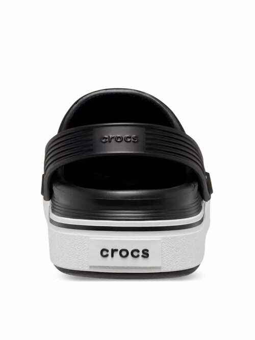 Шлепанцы Crocs, размер 42, черный