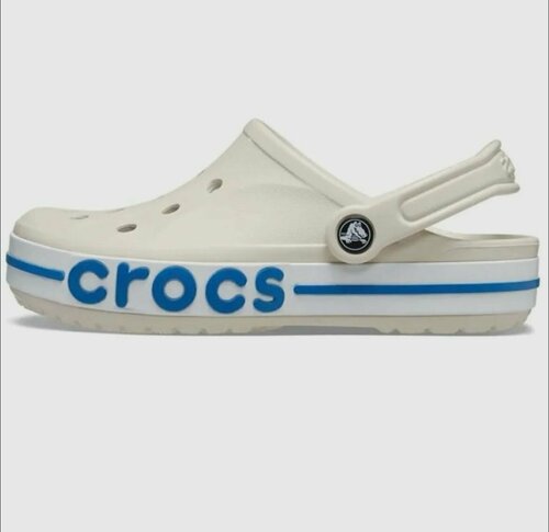 Шлепанцы Crocs, размер 41, бежевый