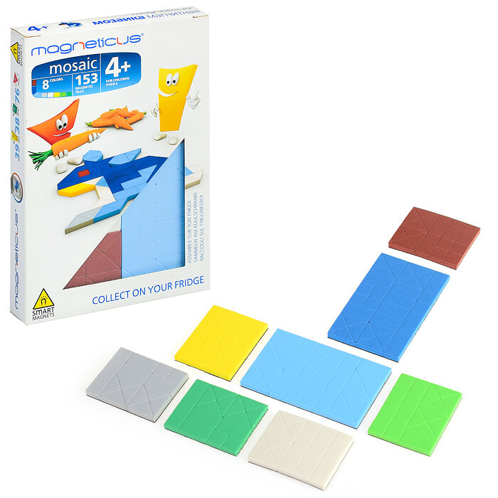 фото Мозайка магнитная 153 элементов Кролик