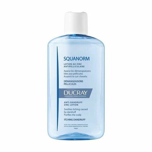 DUCRAY Лосьон от перхоти Squanorm ducray лосьон squanorm lotion au zinc от перхоти с цинком 200 мл