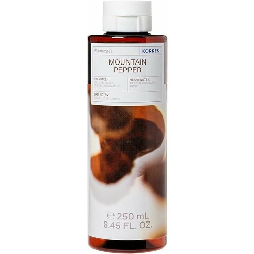 KORRES Гель для душа Shower Gel Mountain Pepper гель для душа деликатное очищение дом природы