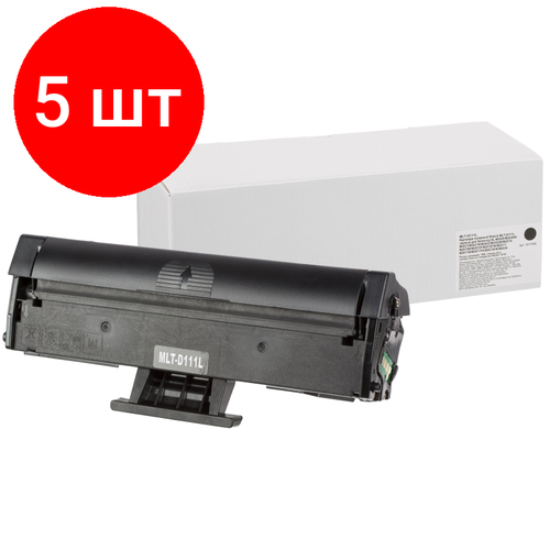 cactus картриджи комплектом совместимые кактус cactus cs d111l 3 pack 323690 3pk mlt d111l черный 5 4k Комплект 5 штук, Картридж лазерный Retech MLT-D111L чер. для Samsung M2020/M2070