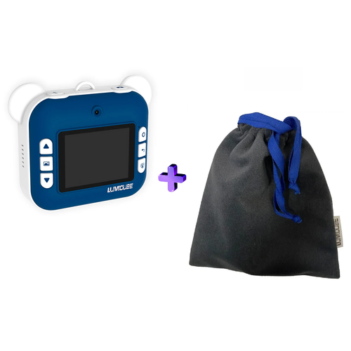 Комбо Фотоаппарат моментальной печати LUMICAM PRINTY DK04 blue Мешочек для хранения синий 759000₽