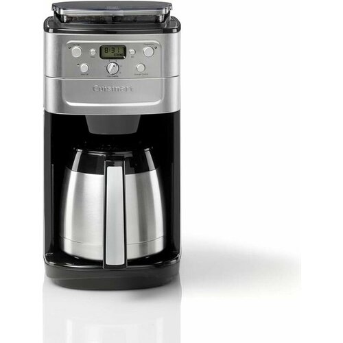 Капельная кофеварка Cuisinart Grind and Brew Plus серебристая 5760000₽