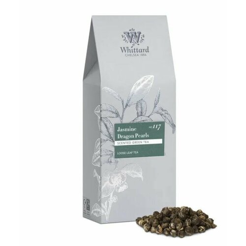 Листовой чай Whittard Chelsea 1886 Jasmine Dragon Pearls, 2 x 75г