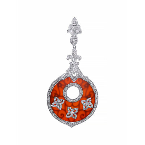 фото Подвеска element47, серебро, 925 проба, агат синтетический