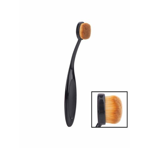 Кисть-щетка макияжная Universal Brush № 3, 07 Черная ручка, IRISK, В542-03