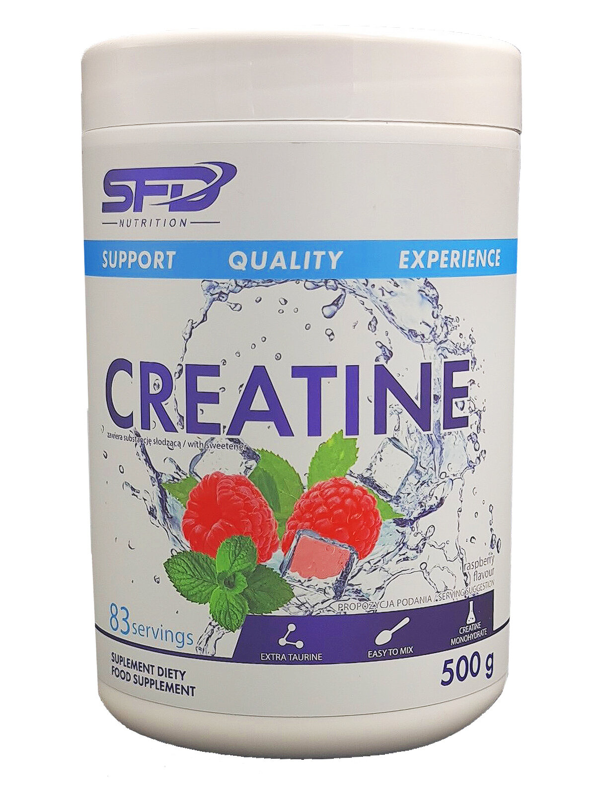 SFD, Creatine, 500г (Малина)