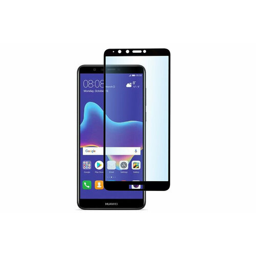 Защитное стекло для Huawei Y9 2018 черный