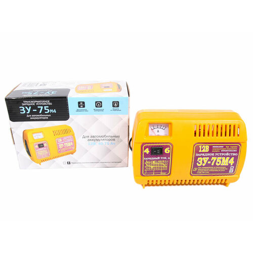 Зарядное устройство АКБ трансформаторное ЗУ-90М функцией плавной регулировкой тока для батарей емкостью 50-90 Ач AZARD ЗАРЯД007 455900₽