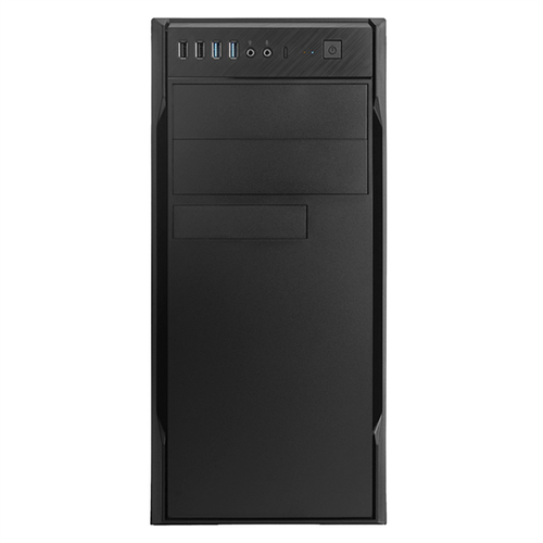 Midi Tower InWin EAR067BL RB-S500HQ7-0 U3*2+U2*2+A(HD)/COMBO INWIN Midi Tower ATX[6188708] компьютерный корпус atx 500w inwin ear067bl rb s500hq7 0 черный ear067bl 6143595