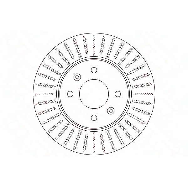 TRW DF6198 (0986479367 / 0986479R77 / 09C17110) диск тормозной dodge: attitude 1.4 / 1.6 10- : Accent (Акцент) (Комплект 2 штуки)