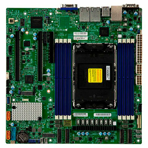 Материнская плата Supermicro MBD-X13SEM-F-B 1xLGA-4677, Intel Xeon SP gen 4, Intel C741, 8x DDR5