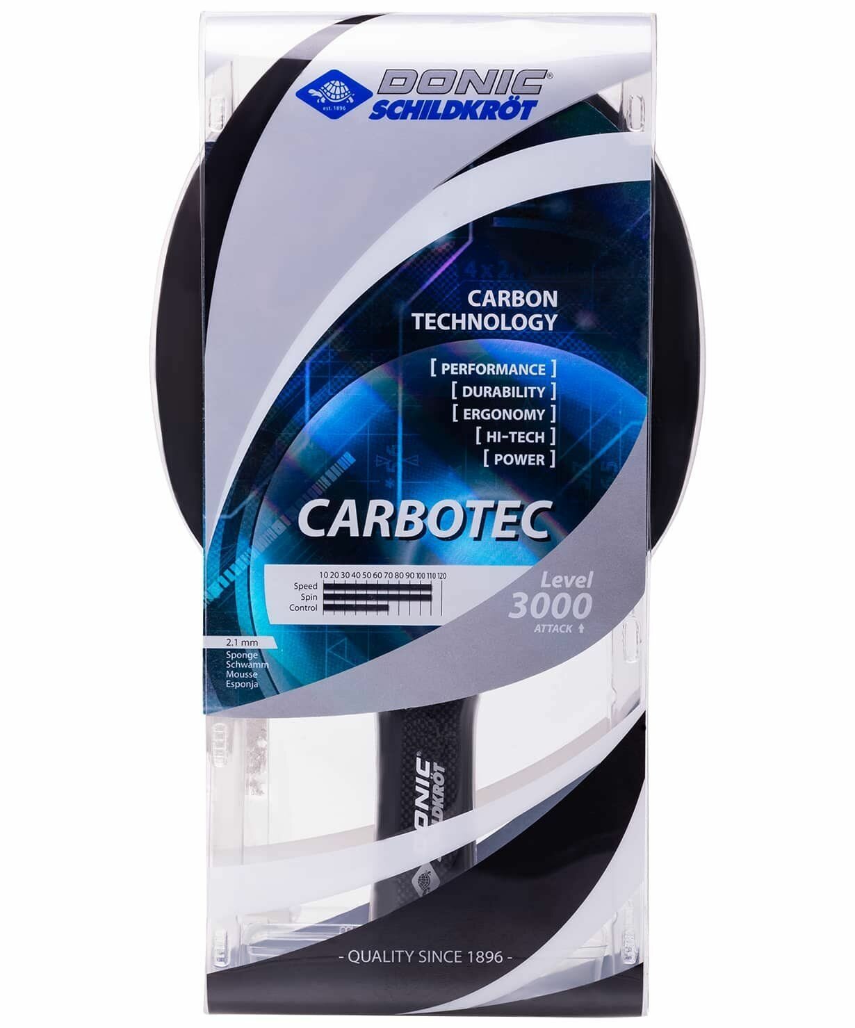 Ракетка для настольного тенниса Donic Carbotec 3000