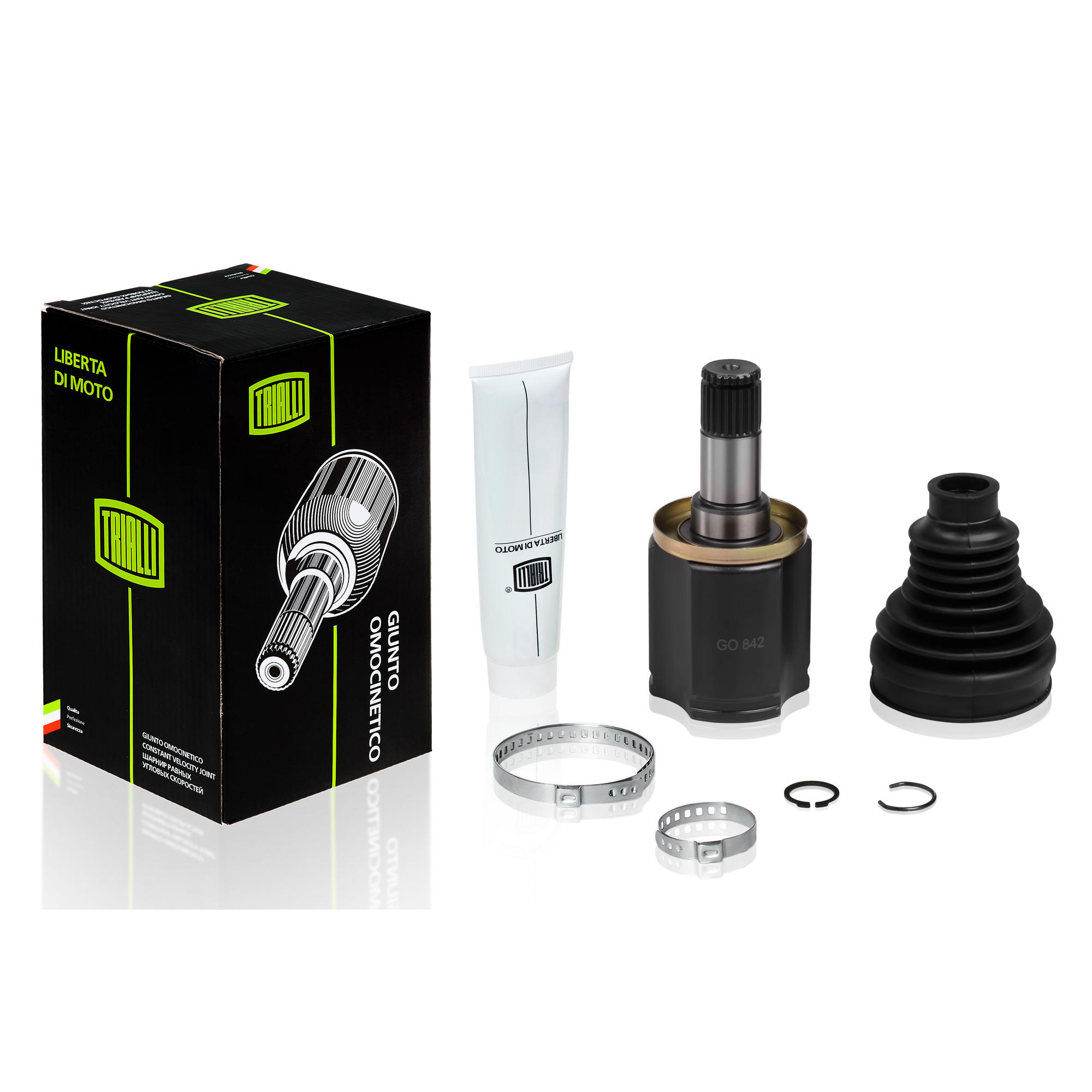TRIALLI go-842 (8450006570 / 8450006571 / GO842) шрус для а / м лада vesta (15-) (кпп ваз 21807) (внутр.) (go 842)