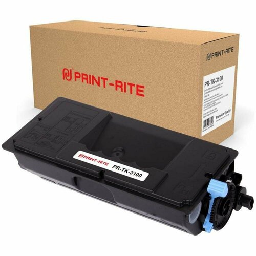 Картридж лазерный Print-Rite TFKAB2BPRJ PR-TK-3100 TK-3100 black ((12500стр.) для Kyocera Ecosys FS-2100D/2100DN) (PR-TK-3100) картридж print rite pr cf360x 12500стр черный